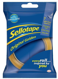 Sellotape 24 mm x 66 m "Golden" Tape